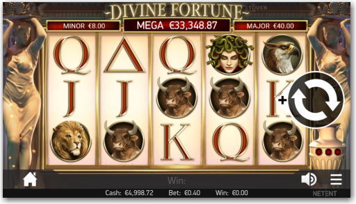 ベラジョンカジノ「Divine Fortune Touch」スマホ版ビデオスロット
